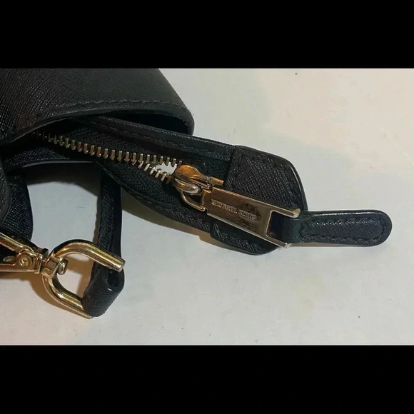 Michael kors Black saffiano leather satchel handbag - Picture 7 of 12